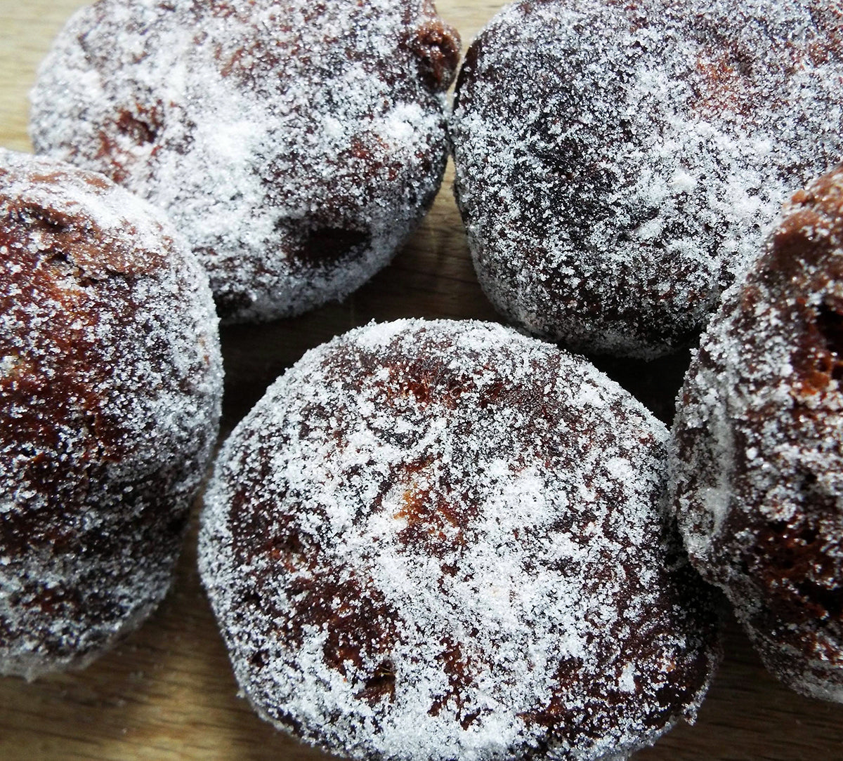 Double Chocolate Hazelnut Donuts