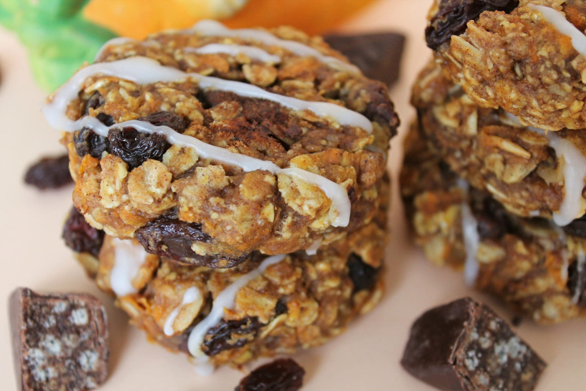 Carrot & Oat Cookies