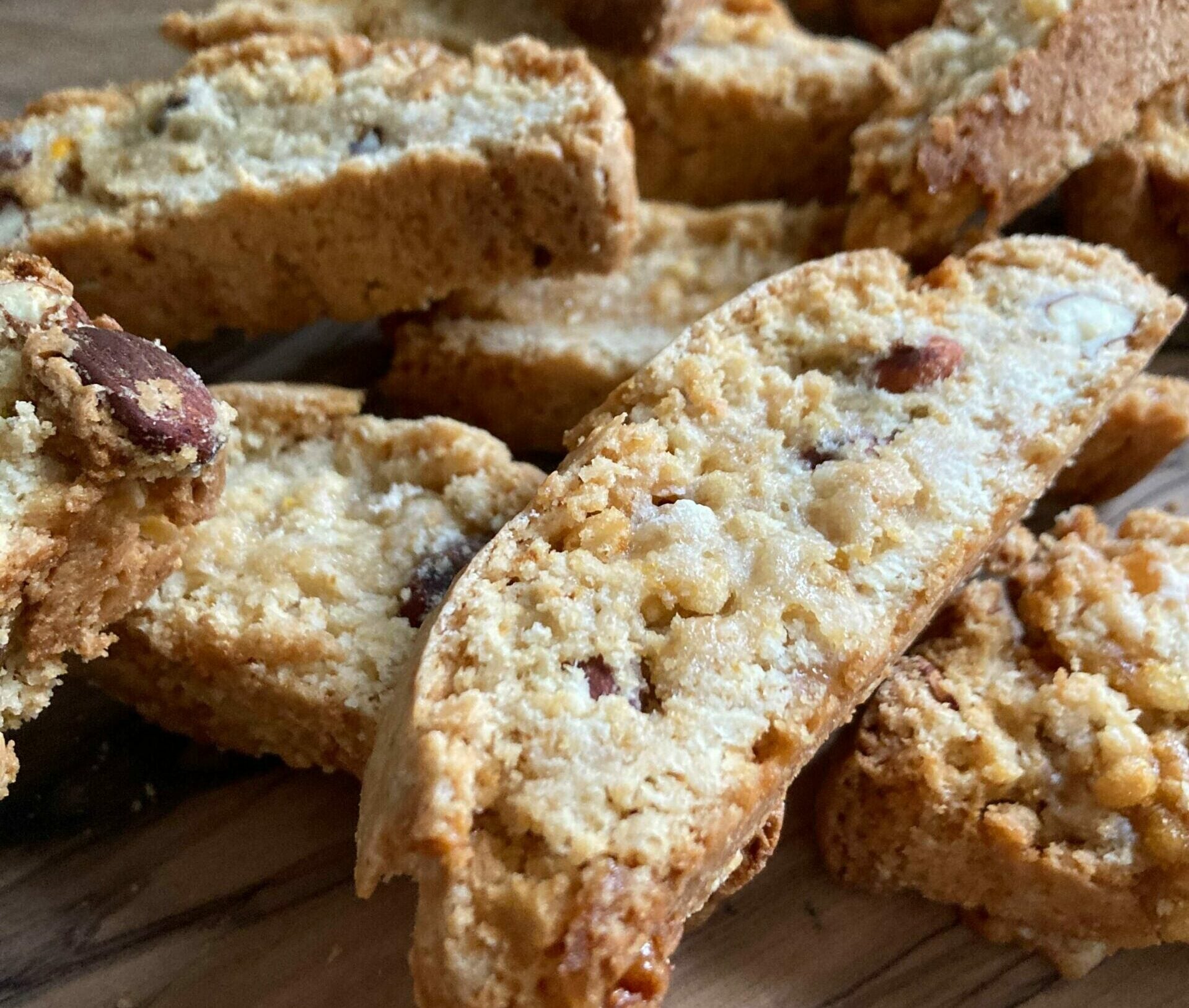 Orange & Cardamom Biscotti