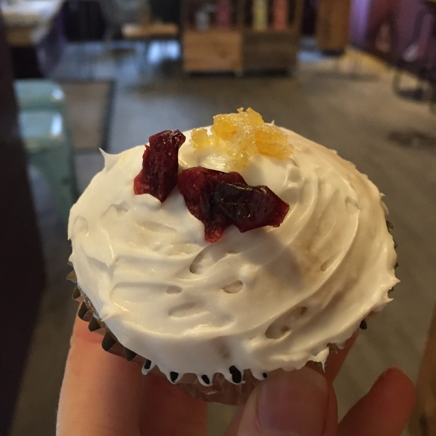 Orange & Cranberry Muffins