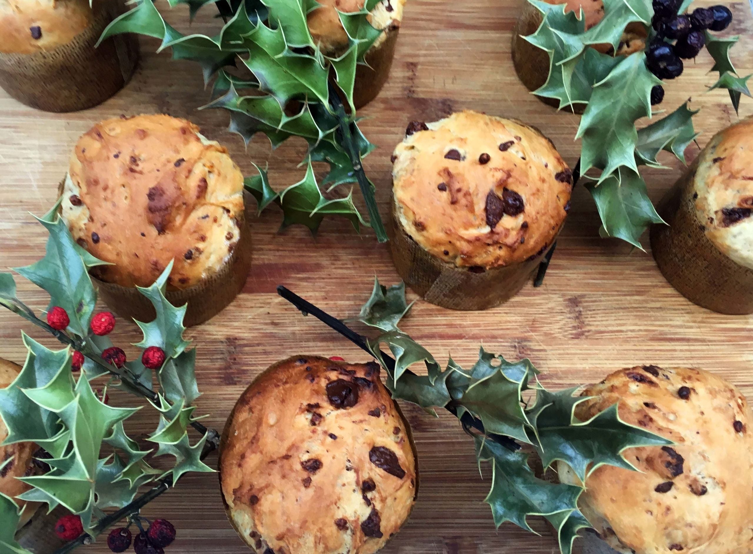 Mini Vegan Panettones