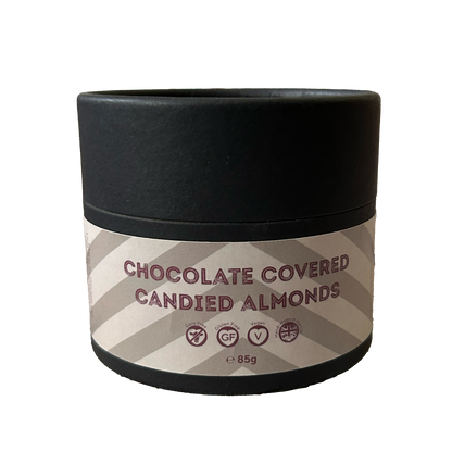 Chocolate Covered Candied Almonds