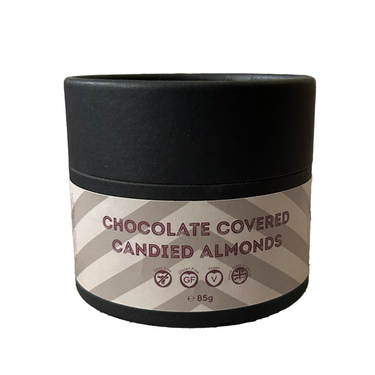 Chocolate Covered Candied Almonds