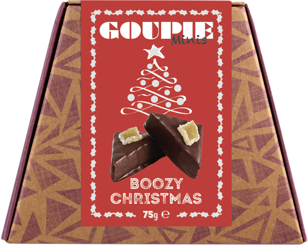 vegan chocolate box - Goupie Boozy Christmas Mini
