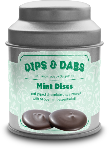 Mint Chocolate Discs tin