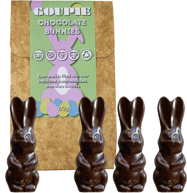 Chocolate Bunnies in Box