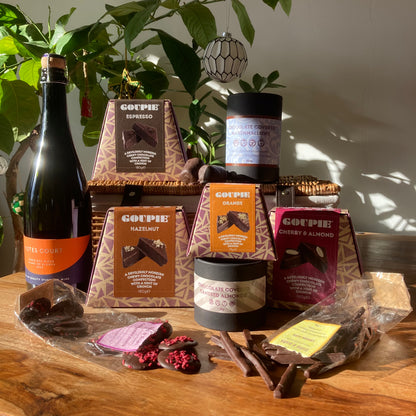 Big vegan chocolate hamper for christmas