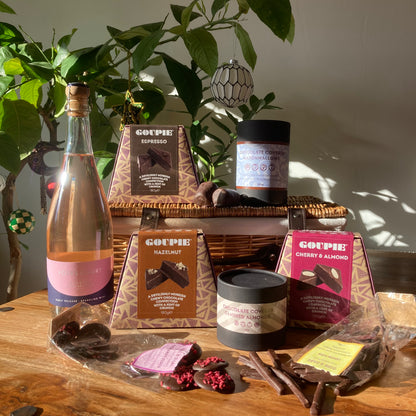 Big vegan chocolate hamper for christmas