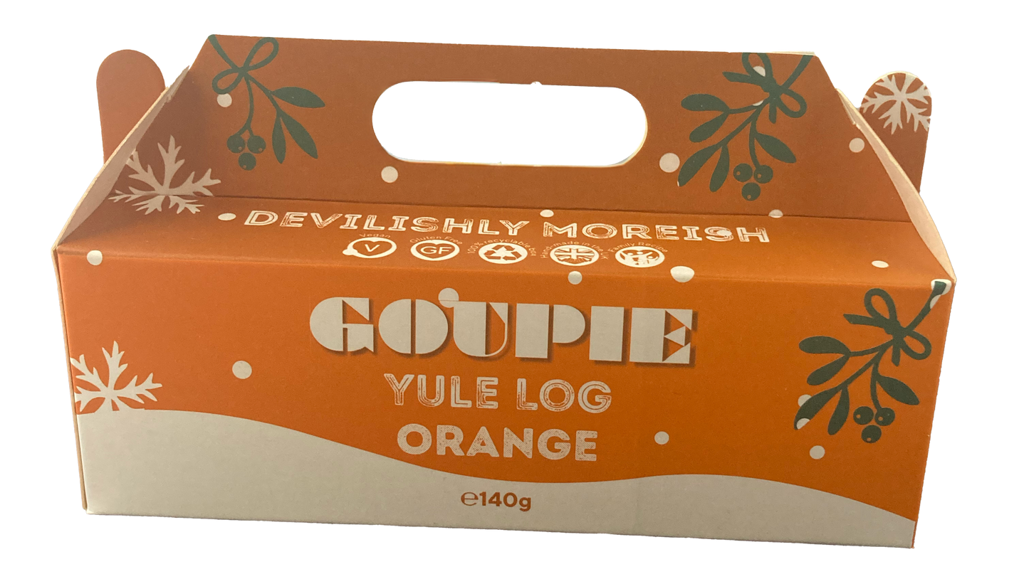 Orange Yule Log