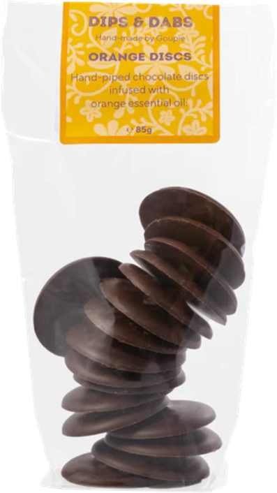 Orange Discs Bag